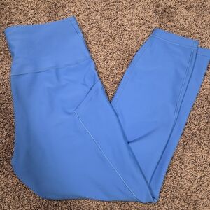 ATHLETA sz MED INTERVAL STASH 7/8 High-Waist Leggings with Side Pocket, LIKE NEW